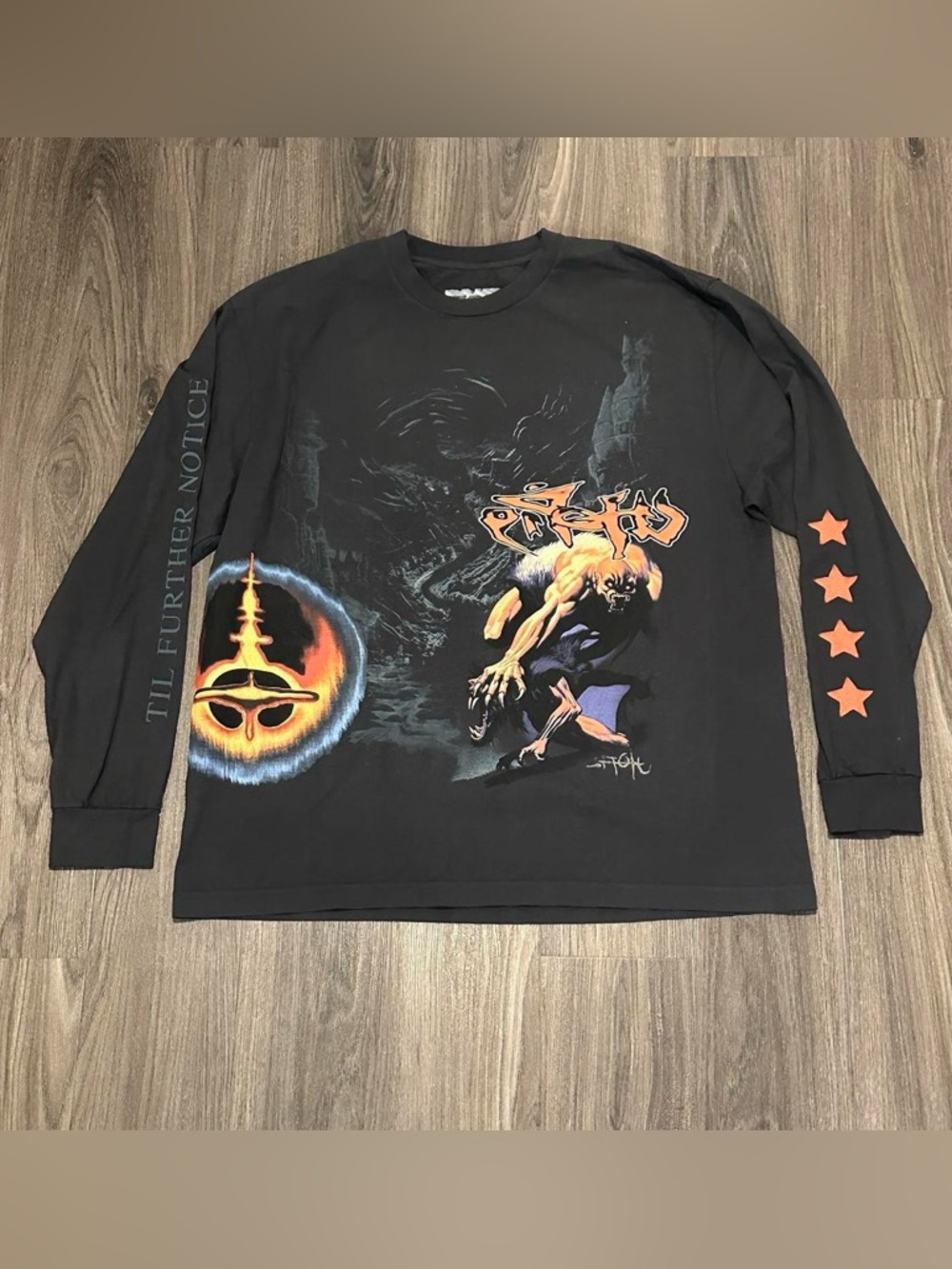 Sold Out Travis Scott Utopia Circus Maximus Tour Merch Long Sleeve Shirt